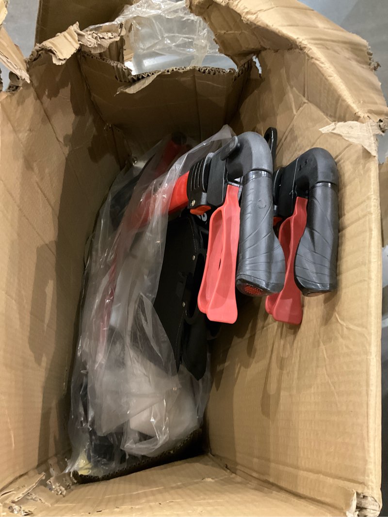 Condition photo showing New/Like New for Drive Medical Nitro 3 Wheel Rollator Walker, Ultra Lightweight Rollator Walker with Wheels, Folding Rollator for Seniors and Adults, Red