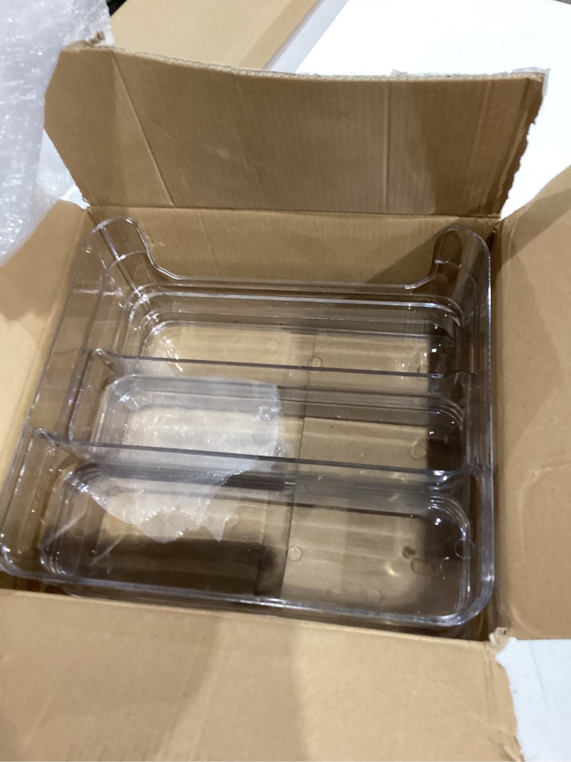 Condition photo showing New/Like New for Perfume Organizer - 2 Pack Three-Tiered Shelf - Perfume Lotion Skincare Stand, Spice Vitamins Medicine Bottles Holder,Sturdy Clear Rack for Kitchen Bathroom Countertop Cabinet Storage