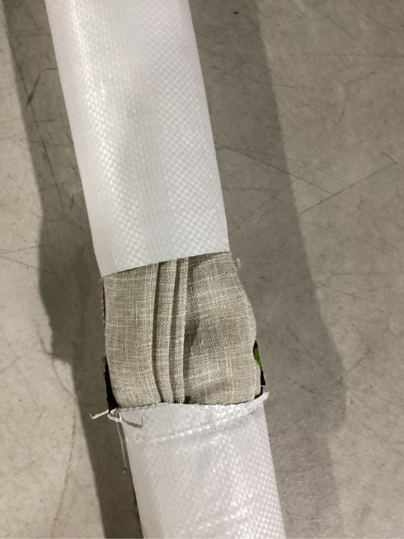 Condition photo showing New/Like New for no Drill Cordless Roman Shades for Windows, 38" W × 64" H - Light Filtering - Linen - Beige Light Filtering - Linen - Beige 38" W × 64" H