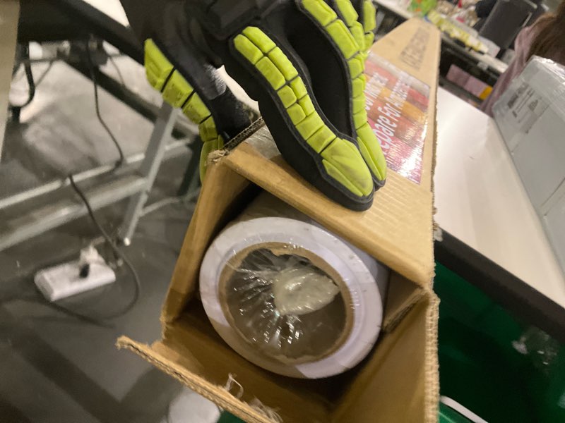 Condition photo showing As Is for Seamless paper backdrop