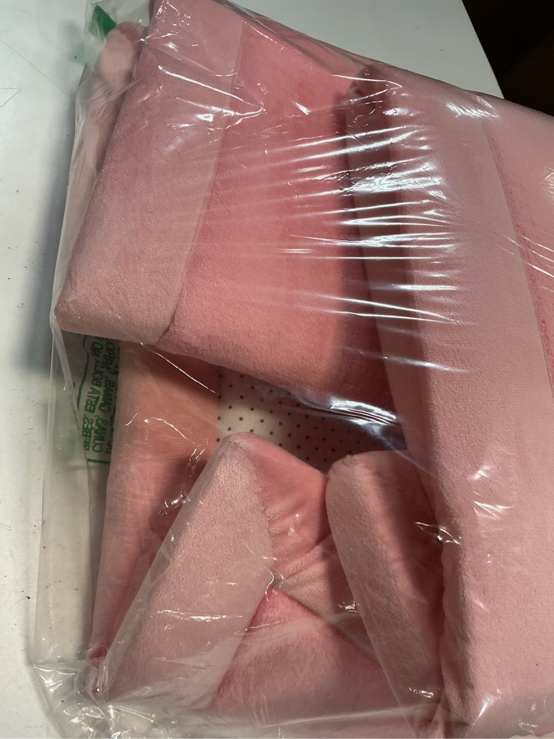 Condition photo showing New/Like New for Baby Play Mat for Floor Nursery Muscle Area Rug Playroom Rug 47"x47" Memory Foam 1.3" Thick Crawling For Babies,Toddlers, Infants, Kids,Floor(Pink) Light Pink 47"x47"