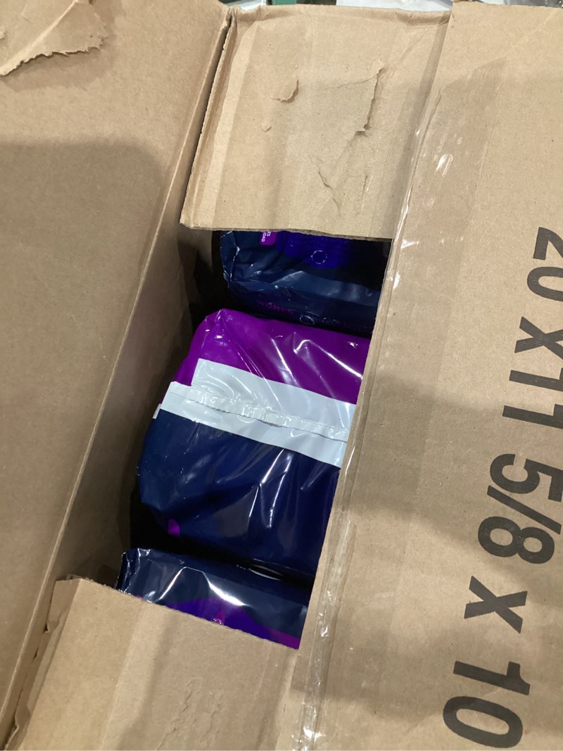 Condition photo showing New/Like New for TENA Sensitive Care Overnight Incontinence Underwear for Women, Bladder Control and Postpartum, XXL, 48 Count (Waist size 47in-66in) 2X-Large 48