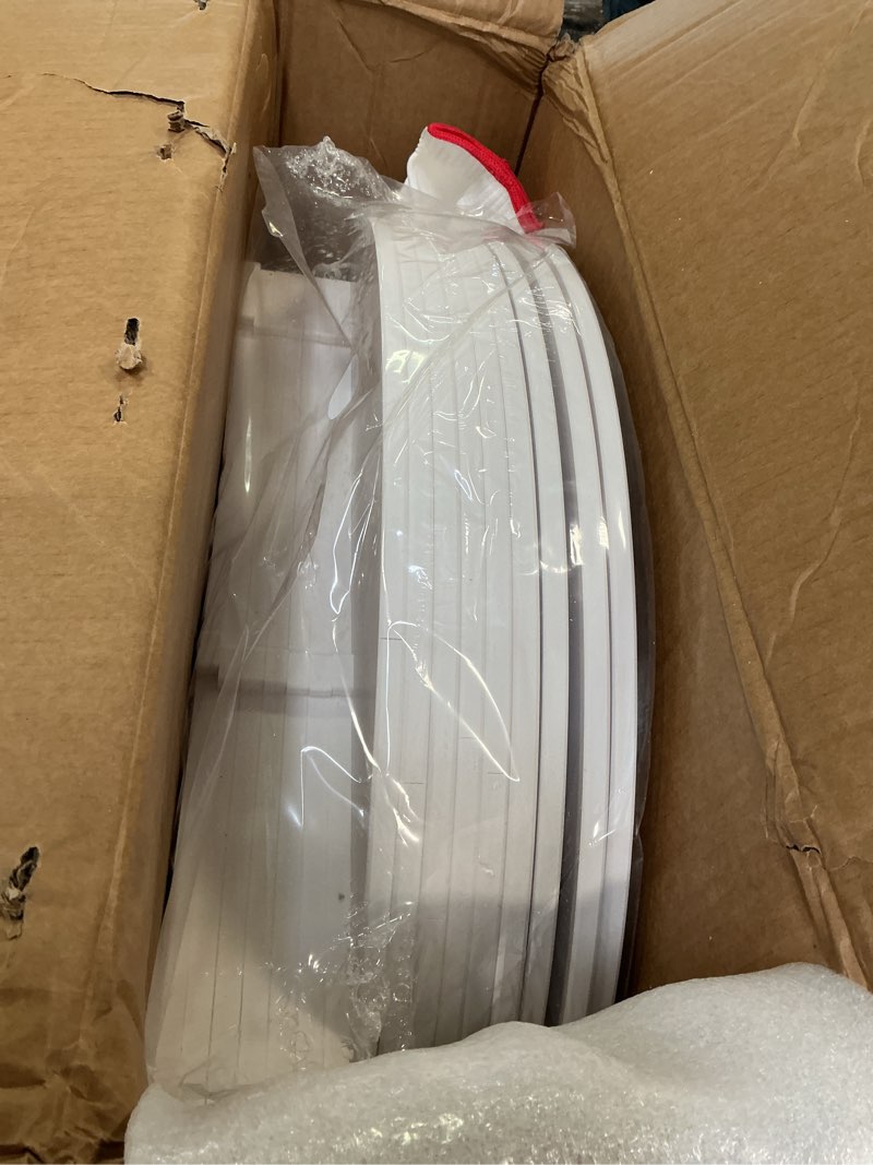 Condition photo showing Good Condition for SpaceAid 7 Tier Rotating Shoe Rack Tower, Spinning Shoe Display Lazy Susan, Revolving 360 Shoe Rack Storage Round Carousel, Vertical Handbag Rotate Shoes Closet Organization (7-Tier White) 7 Tier (23.2"W x 63"H) White