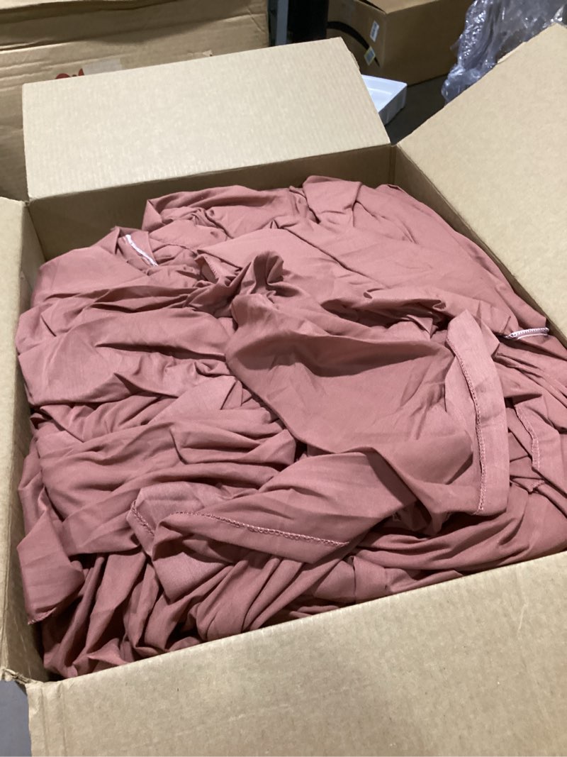 Condition photo showing Good Condition for pink kids bed canopy for nursery room | baby crib hanging curtain | child bedroom mosquito net | reading nook & toddler dome tent canopies old pink 22 x 95 x 165 inch