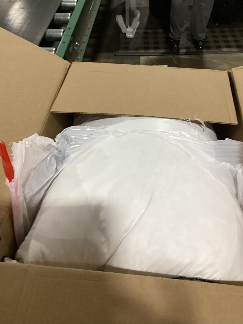 Condition photo showing As Is for Pacific Coast Bed Pillow, Hotel Collection Goose Feather and Down Pillow for Sleeping, 3-Chamber Design, Medium Supportive, Standard Size Standard (Pack of 1)