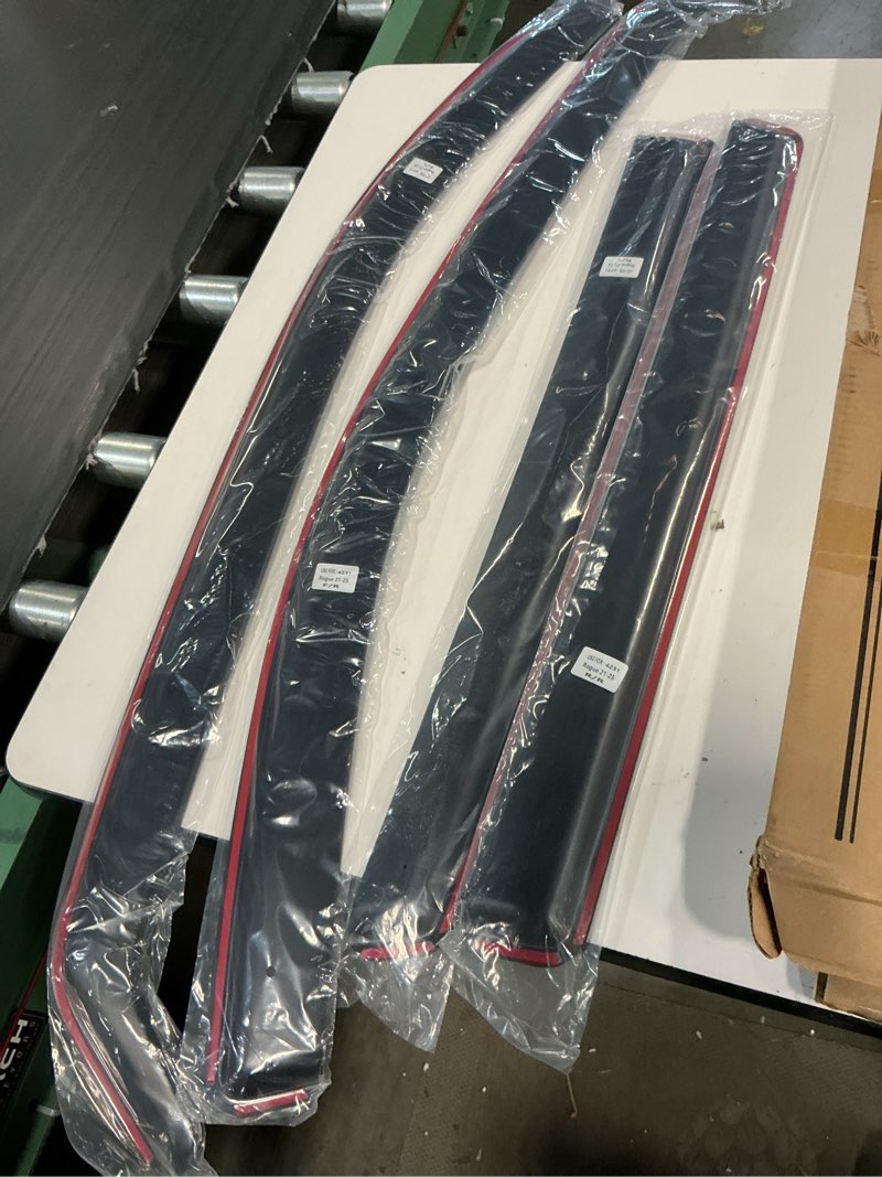 Condition photo showing New/Like New for slim in-channel style acrylic window visors for 2006-2014 honda ridgeline