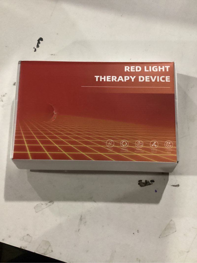 Condition photo showing New/Like New for Red Light Therapy for Body Large 19.8" x 12" Infrared Heating Pad Wrap for Back Waist Shoulder Knee Feet Joints Pain Relieve, Diminish Inflammation, Ideal Gift
