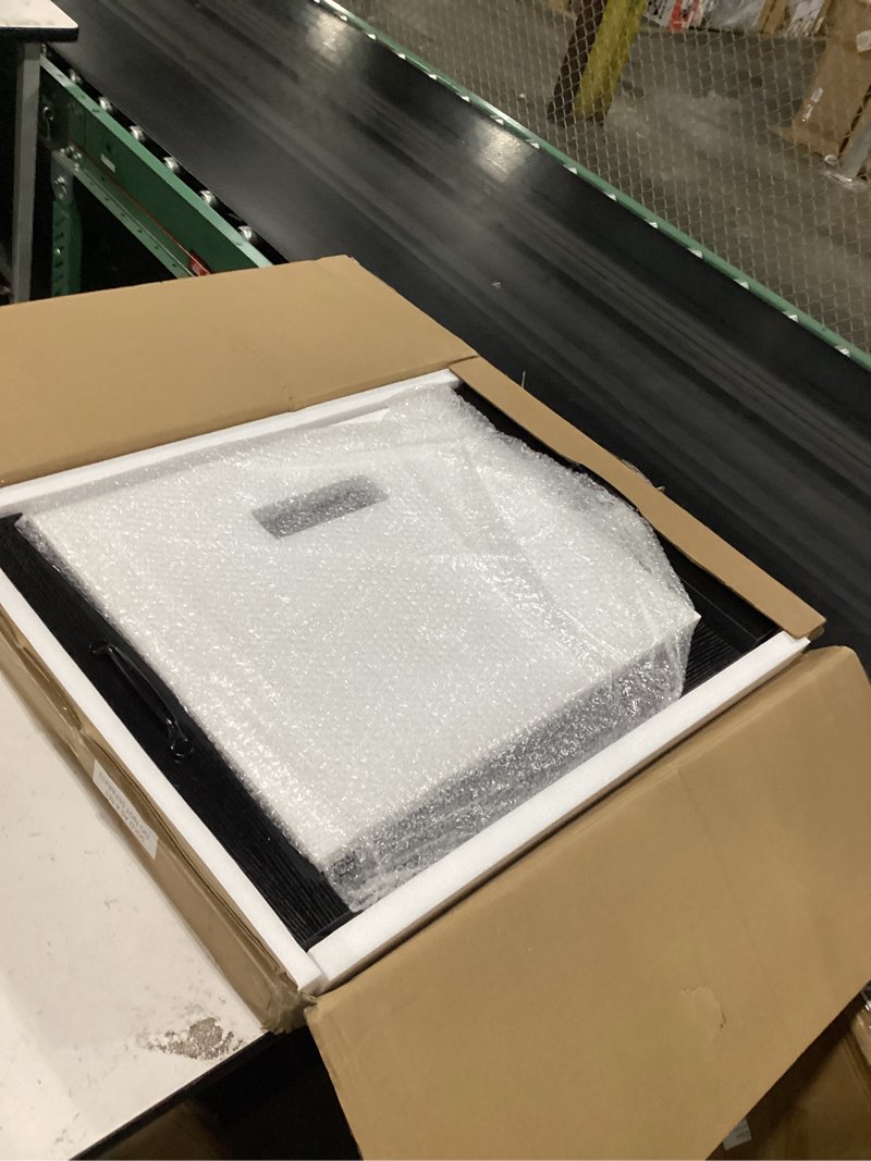 Condition photo showing Good Condition for noodle board stove cover cutting board with handle - acacia wood stove top covers board for electric/gas stove top, multiuse gas stove cover board for serving chopping decorating black