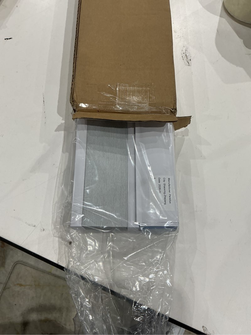 Condition photo showing Good Condition for persilux no tools no drill blackout cellular shades for windows cordless top down bottom up honeycomb blinds,easy to install cellular blinds for indoor windows, white, 22" w x 64" h 22"w x 64"h white(blackout)