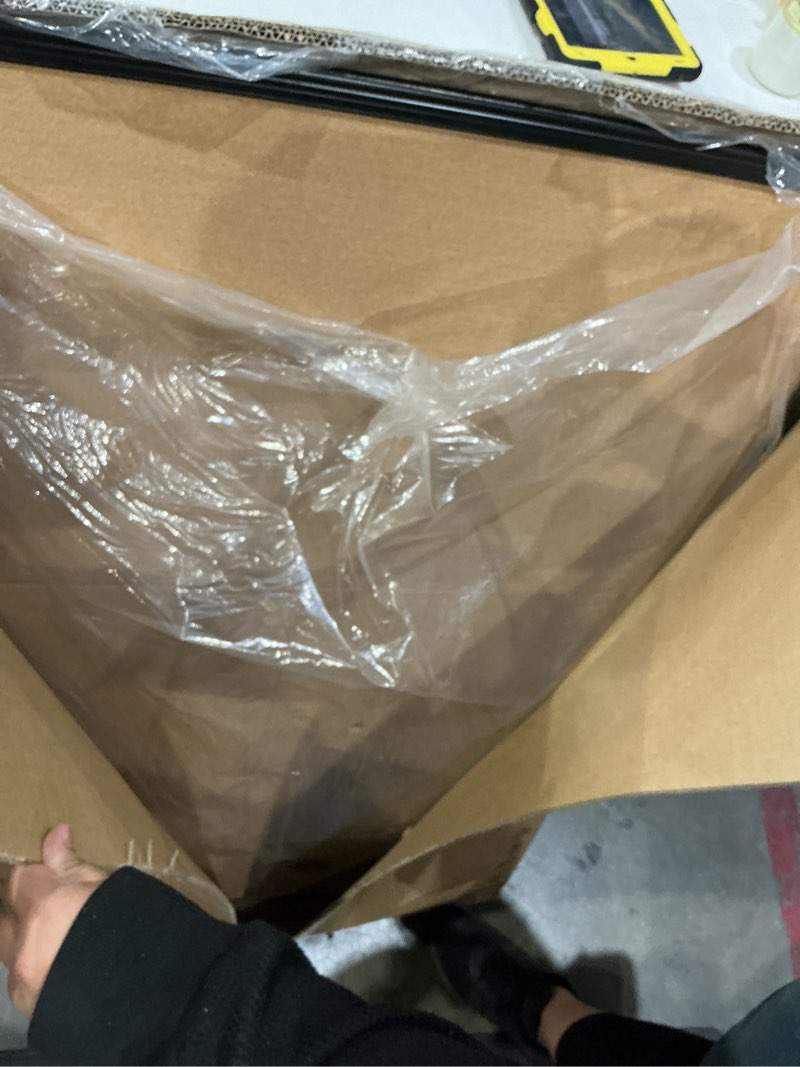 Condition photo showing Good Condition for board2by cork board bulletin board 48" x 36", black aluminium framed 4x3 corkboard, office board for wall cork, large wall mounted notice pin board with 18 push pins for school, home & office black 46" x 32