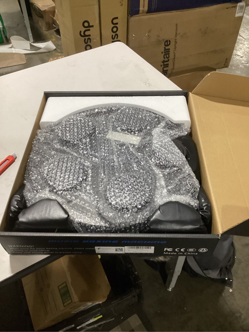 TGLLM Music Boxing Machine, Interactive Punching Trainer with Boxing Gloves, Large Size Wall Mounted