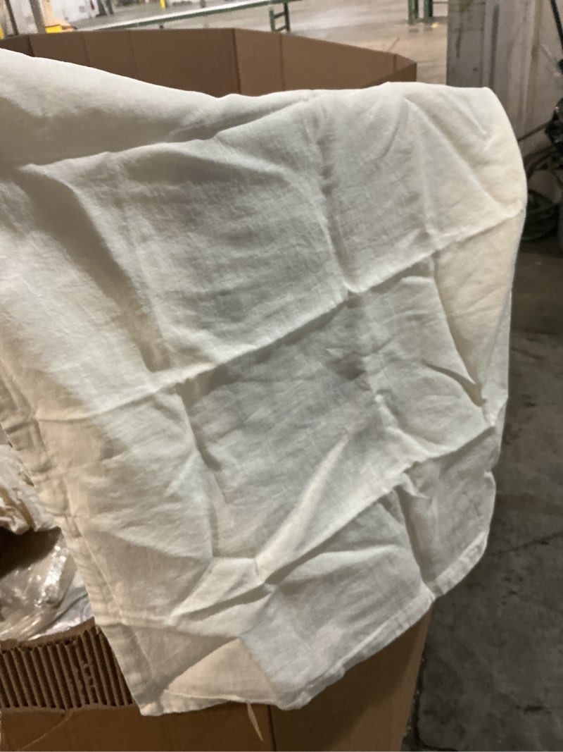 Condition photo showing Good Condition for european linen euro sham, euro, ivory