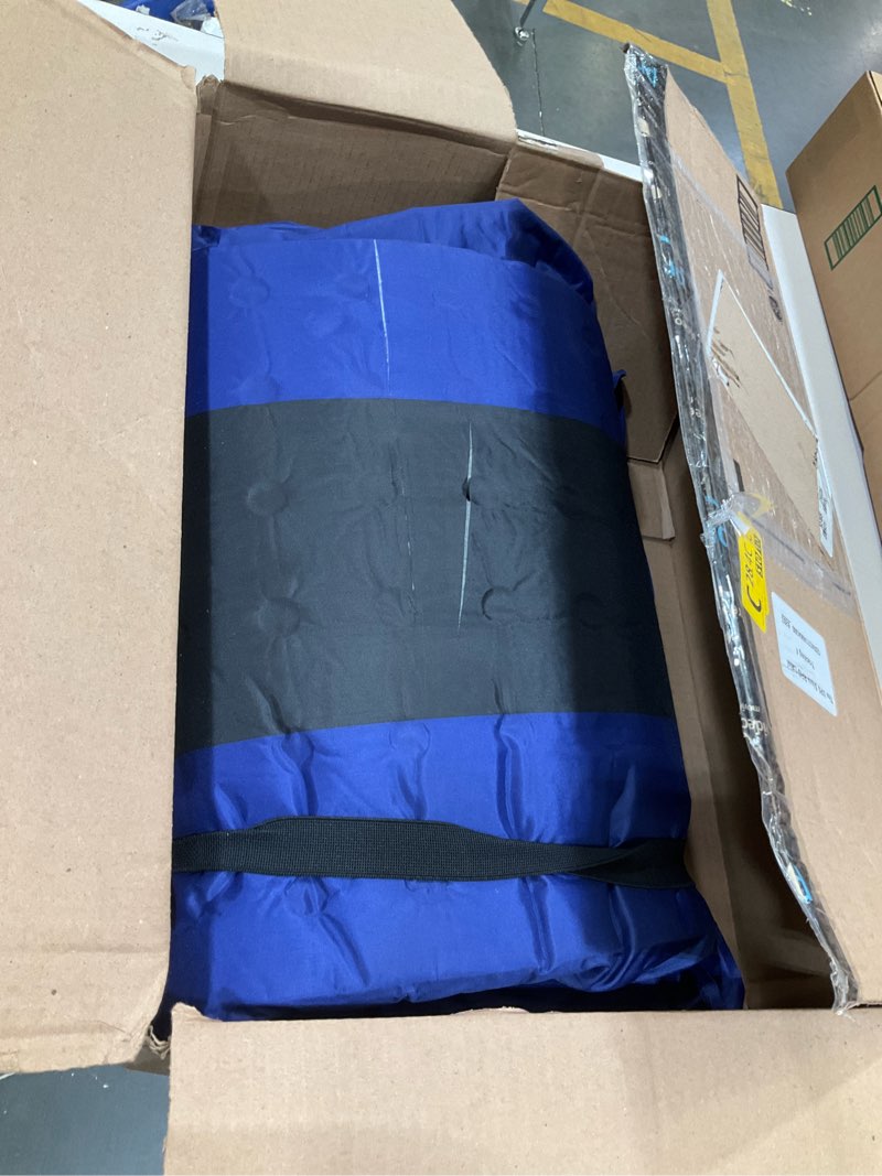 Condition photo showing Good Condition for iforrest sleeping pad w/inflatable armrest & pillow - rollover protection - self-inflating camping mattress - (l/xl)