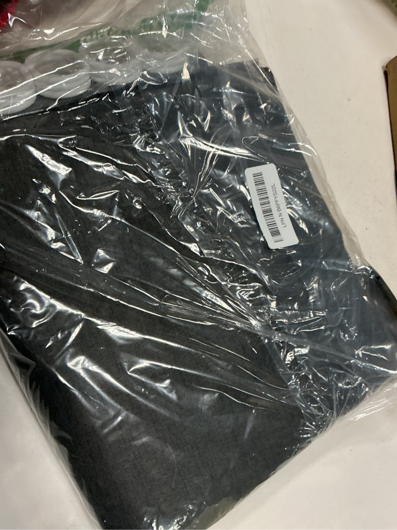 Condition photo showing Good Condition for MIULEE 84" Long Scalloped Shower Curtain Linen Textured with 12 Metal Hooks Cute Extra Long Heavy Duty Washable Waterproof Cloth Curtains with Black Border for Bathroom Hotel Bathtub,Charcoal Grey Charcoal Grey 72"W x 84"L (Pack of 1)
