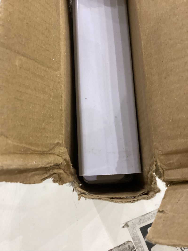 Condition photo showing Good Condition for Cordless Light Filtering Mini Blind - 30 Inch Width, 64 Inch Length, 1" Slat Size - Pearl White - Cordless GII Morningstar Horizontal Windows Blinds for Interior by Achim Home Decor 30"W x 64"H Pearl White