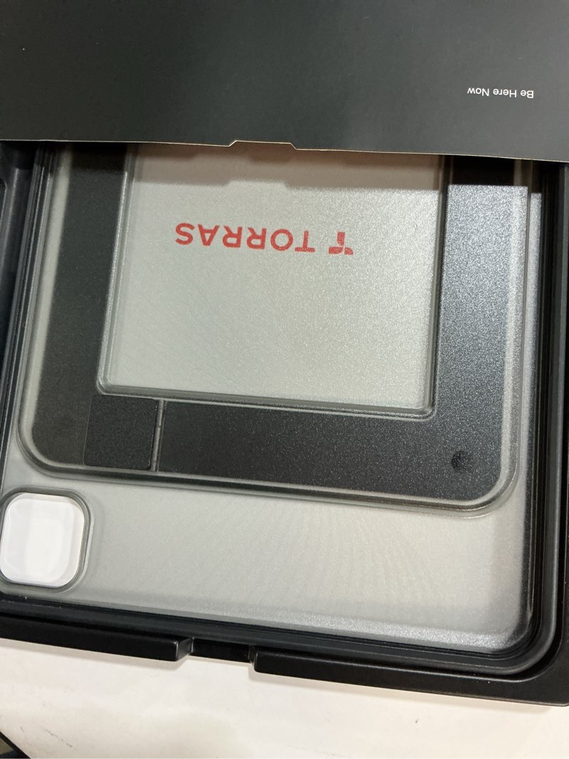 Condition photo showing New/Like New for TORRAS Ostand K1 Guardian for iPad Pro 11 inch Case M5 2025 & 2024 M4, Ultra Stable Stand, Multiple Adjustable Viewing Angles, Slim Protective Kickstand iPad Pro 11 Case with Pencil Holder, Black Black Pro 11" M5 2025/ Pro 11" M4 2024