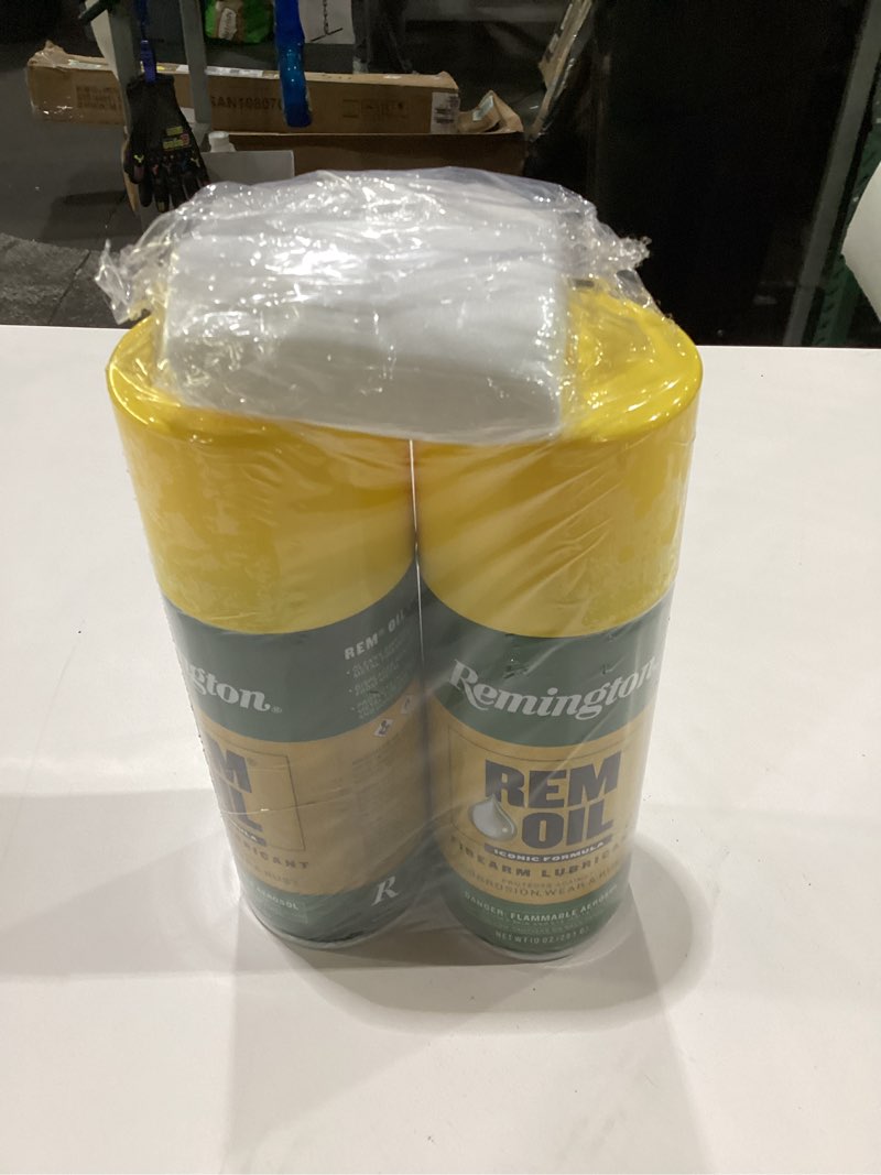 2 Pack Rem Oil Spray 10 Oz Gun Oil and Cleaner - 2x10 Oz Rem Oil Spray Gun Oil Aerosol + Gun Cleanin