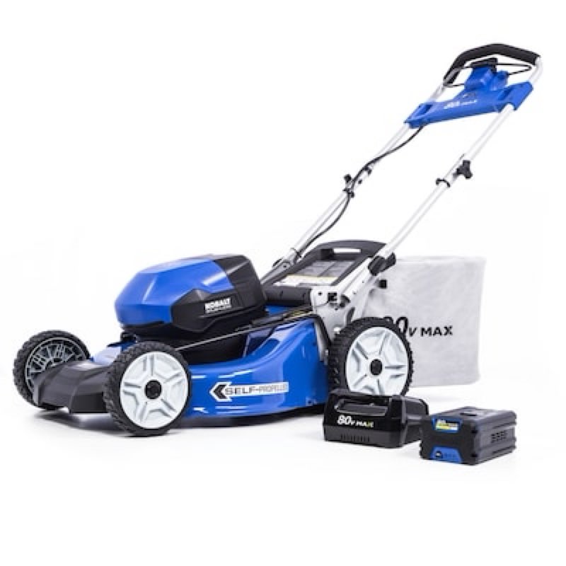 Kobalt 48-volt, 20-in Cordless Self-propelled Lawn Mower with (2) 24-volt, 5 Ah Battery Included Batteries Included