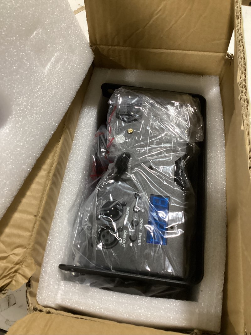 Condition photo showing Good Condition for Similar to photo Cob 200W 2-Head COB Cool& Warm White 2 in1 LED Stage Audience Light PAR64 DMX DJ