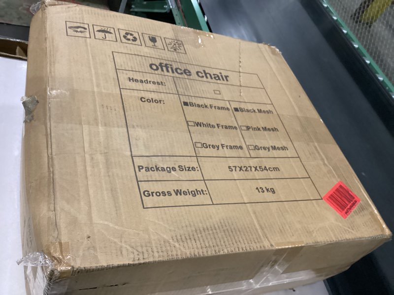 Condition photo showing New/Like New for Office Chair, Ergonomic Desk Chairs 330LBS Capacity High Back Mesh Computer Chair with Flip-up Armre