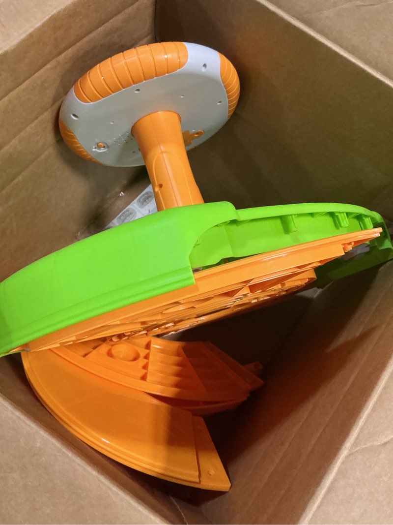 Condition photo showing As Is for HYES Dinosaur Sit and Spin Toys for Toddlers 1-3 Boys, 360° Toddler Spinning Seat with LED Lights and Music, Sensory Toys Birthday for Kids 3-5 green