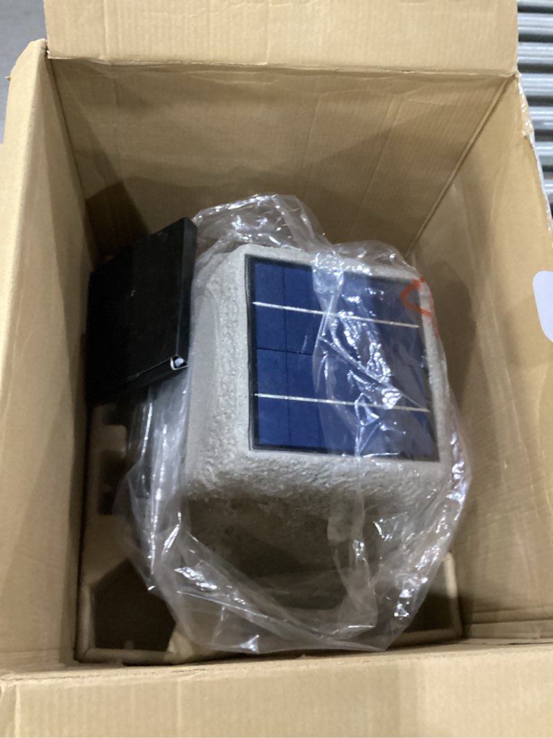 Condition photo showing Good Condition for victrola rock speaker connect, stone, wireless outdoor with bluetooth 5.3, 22-hour battery life, with solar charging, link up to 20 rock speakers, ip65 water & dust resistant stone single