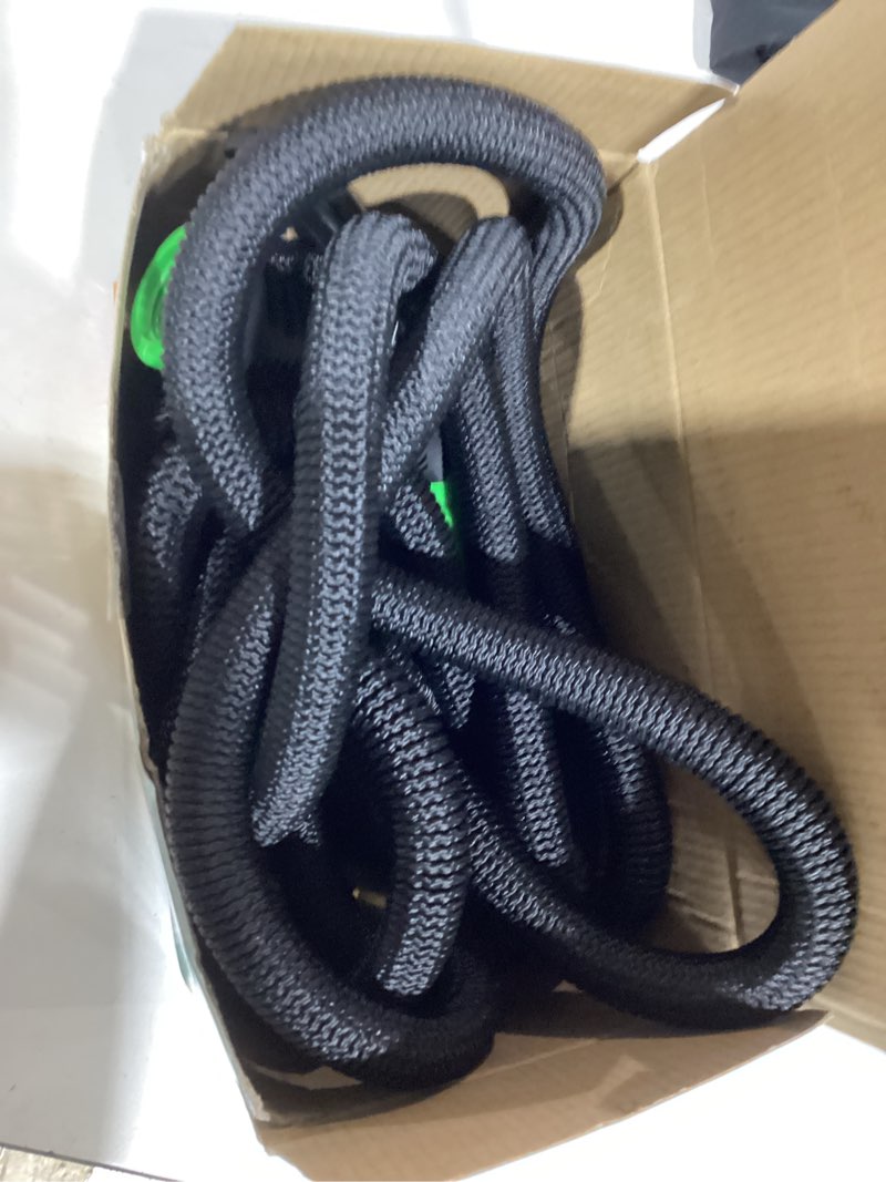 Condition photo showing Good Condition for flexi hose expandable garden hose with 8 function nozzle, 50ft - lightweight retractable garden hose, water hose - no-kink flexibility, 3/4 inch solid brass fittings and double latex core 50ft black