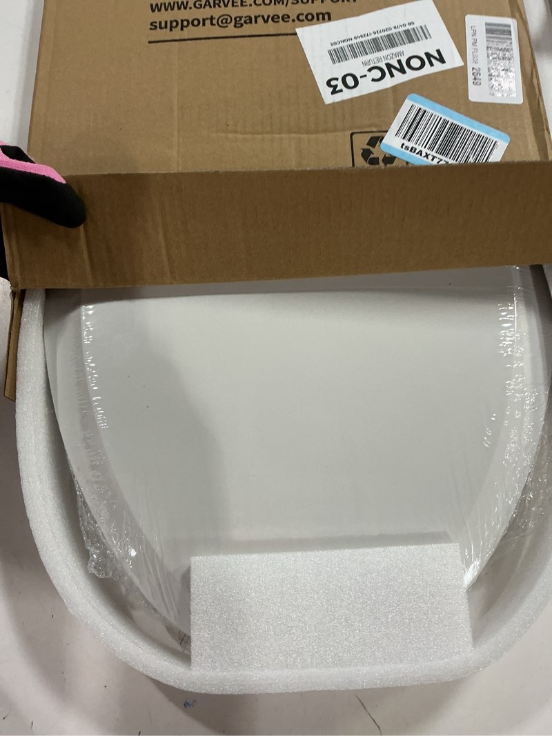 Condition photo showing New/Like New for Toilet Seat, Elongated Toilet Seat with Toddler Seat Built in, Potty Training Toilet Seat Elongated Fits Both Adult and Child, with Slow Close and Magnets- Elongated