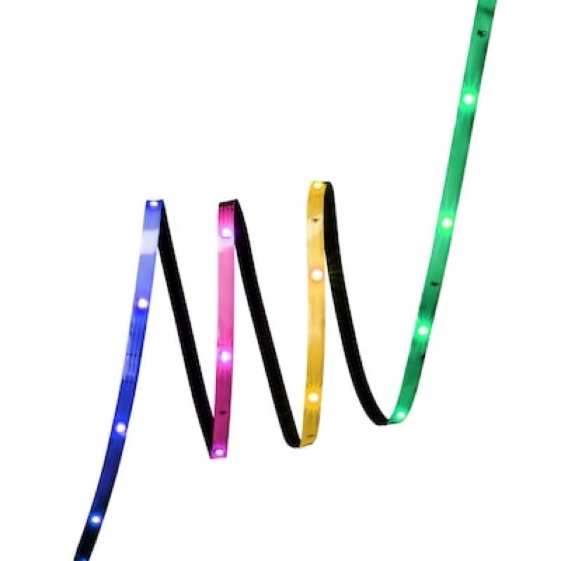  utilitech indoor 100-ft integrated led multicolor tape light
