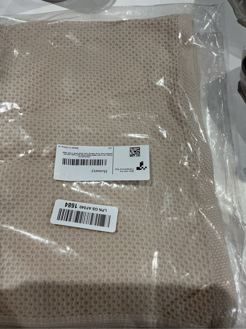 Condition photo showing Good Condition for homaxy 100% cotton oversized waffle weave kitchen dish towels, ultra soft absorbent quick drying cleaning towel, 20 x 28 inches, 4-pack, beige beige 20 x 28 - 4 pack