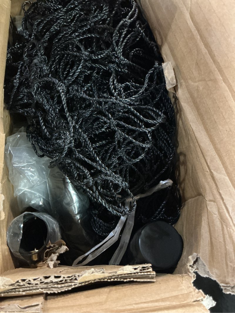 Condition photo showing Good Condition for Steel Baseball Hitting Net, 7ft x 7ft Baseball Sock Net Screen Batting Pitching Portable Training Equipment with Exclusive Storage Bag for Practice, Durability for Skill Levels