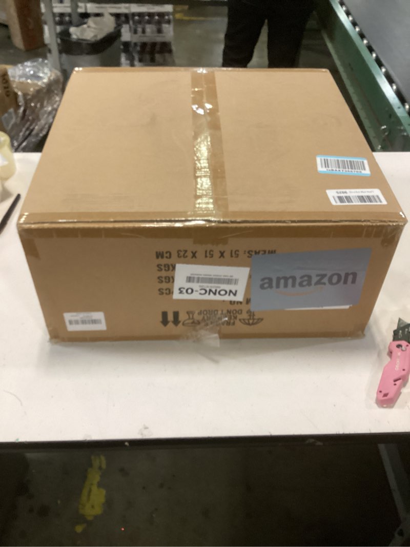 Condition photo showing New/Like New for 20" Boho Ceiling Fans with Lights, Coastal Fandelier Chandelier Ceiling Fan with Light Remote Control, Caged with 6 Speeds for Bedroom, Nursery (Beige)