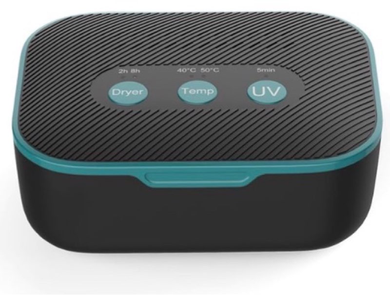 Audisaisi Air Blower for Hearing Aid, U-VC Hearing Aid Dryer,Multi-Function Ear Dryer,-Ideal for Hea