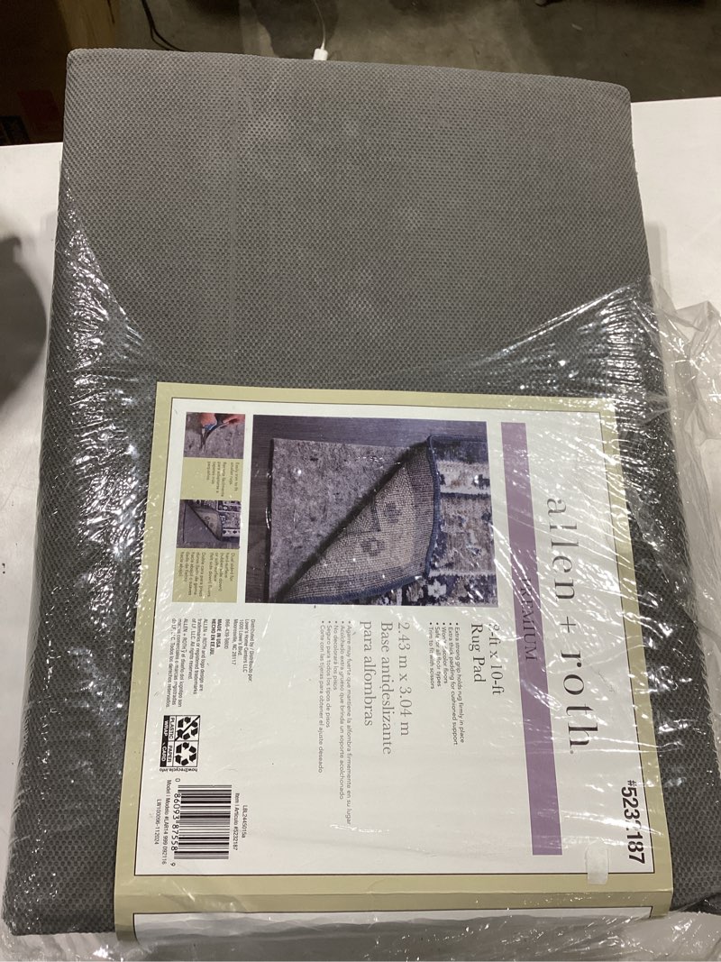 Condition photo showing Good Condition for allen + roth premium 8 x 10 (ft) rectangular felt non-slip rug pad