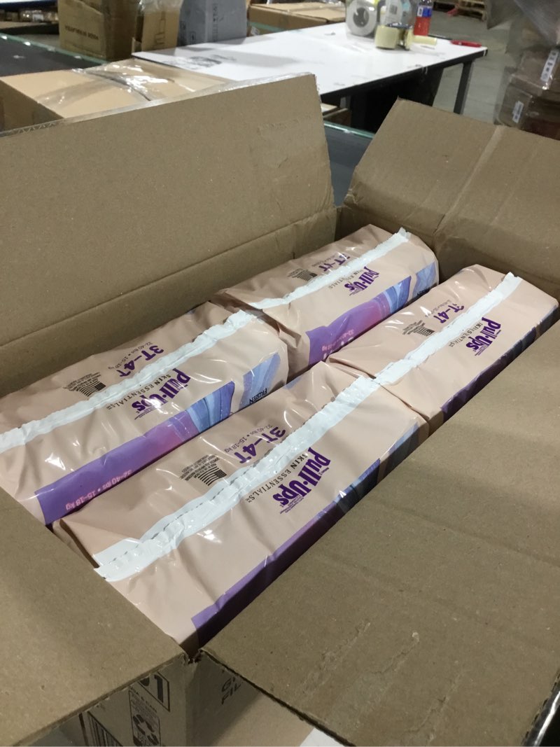 Condition photo showing New/Like New for Pull-Ups Girls' Skin Essentials Potty Training Pants, Training Underwear, 3T-4T (32-40 lbs), 112 Ct (4 Packs of 28) 3T-4T 112