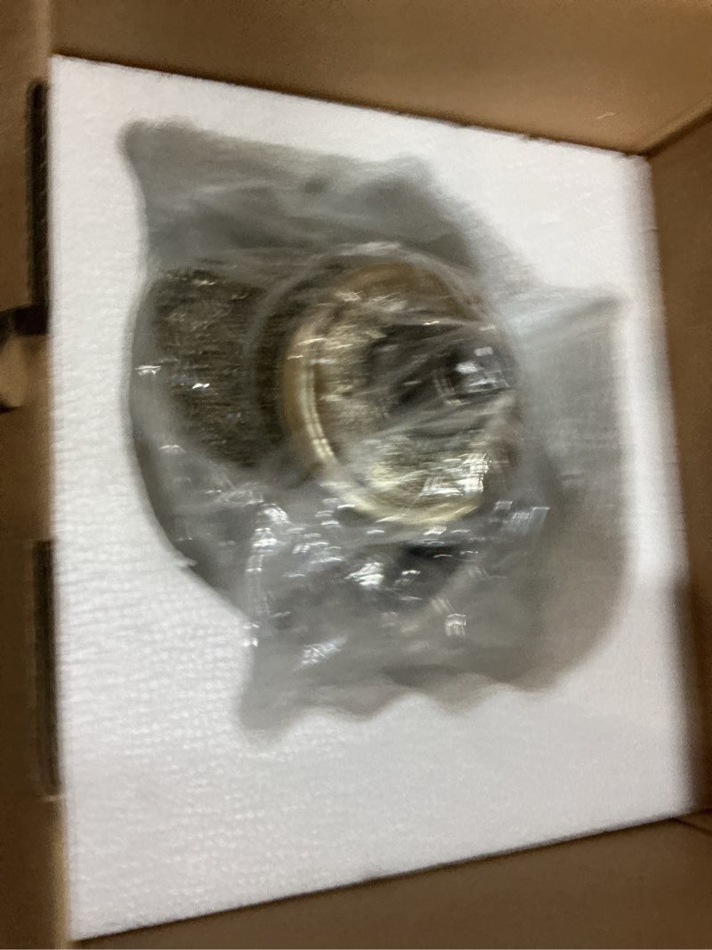 Condition photo showing New/Like New for WICHEMI Vintage Phone Retro Rotary Dial Phones Landline Telephone Old Fashion Antique Phone Old School Telephones for Home Office Cafe Bar Star Hotel Decor (Golden) Bronze