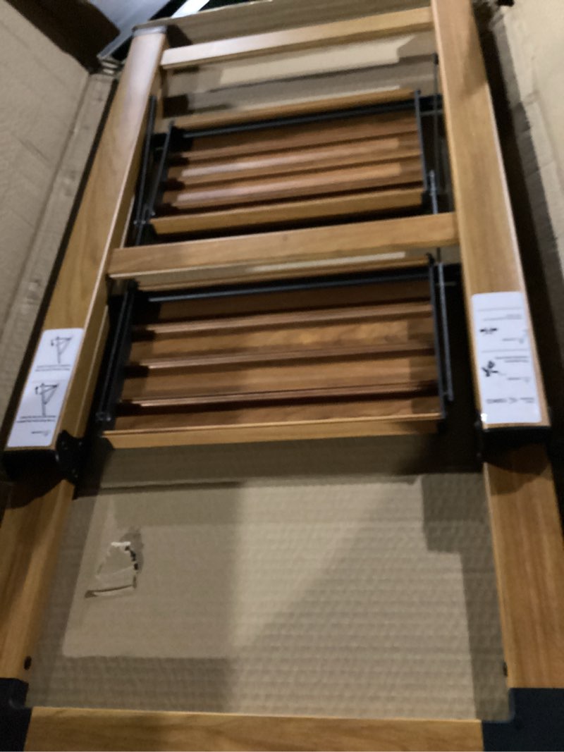 Condition photo showing Good Condition for step ladders folding 2-step woodgrain finish aluminum foldable step stool,anti-slip portable sturdy for home & kitchen office 330 lbs woodgrain-1 2 step-standard