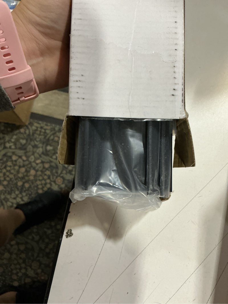 Condition photo showing Good Condition for 2" x 10" aluminum desk name plate holder, office business desk sign holder desktop-5 pack (black) black 2"*10"
