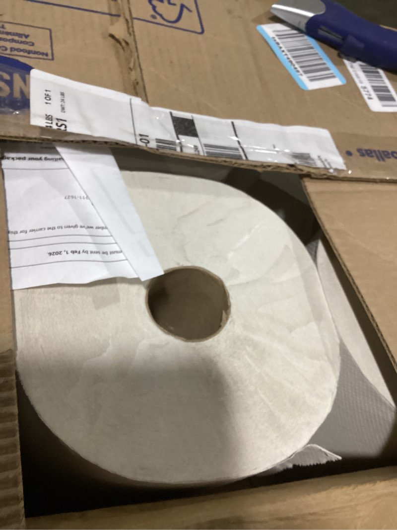 Condition photo showing New/Like New for Scott Professional High-Capacity Hard Roll Paper Towels, Bulk (02001), Hardwound, Elevated Design, Absorbency Pockets, White, for ScottBrand Purple Core Dispensers (6 Rolls at 950' Each, 5,700'/Case) 1 Roll (Pack of 6)