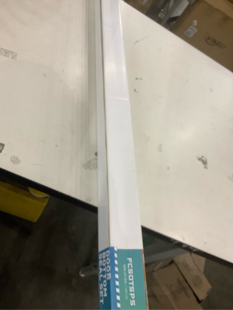 Condition photo showing New/Like New for 10 PCS Door Draft Stopper Door Sweep, 39In Self Adhesive Door Gap Filler Bottom for Block Draft, Noise, Dust 39 In