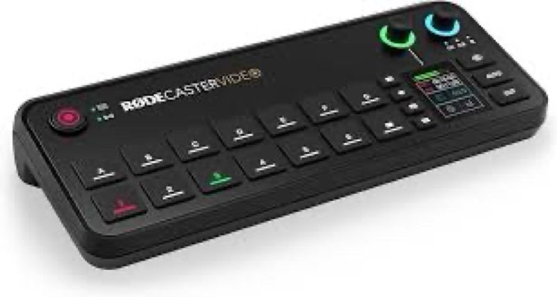 RØDE RØDECaster Video – Professional Video Switcher and Audio Interface – Multi-Camera, 6 x Video In