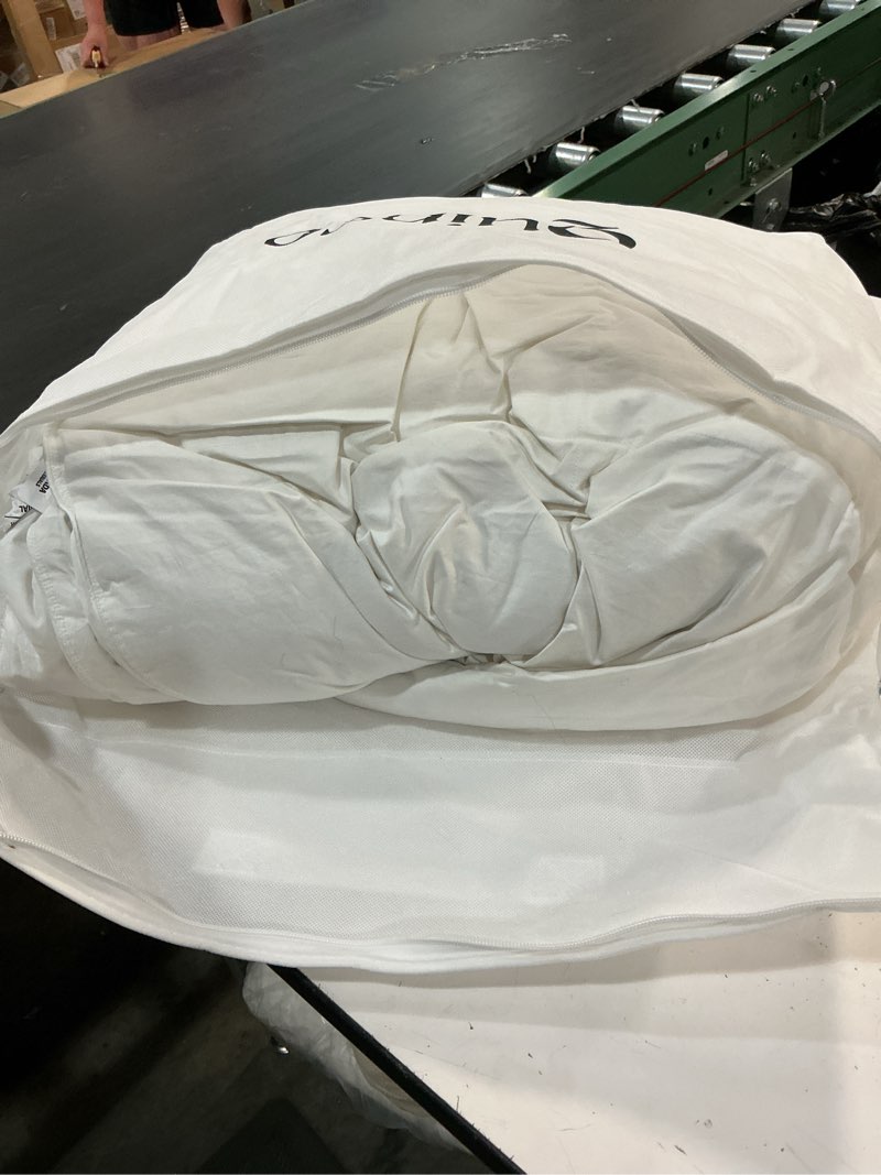 Condition photo showing Good Condition for lightweight premium down comforter, king/cal king, down
