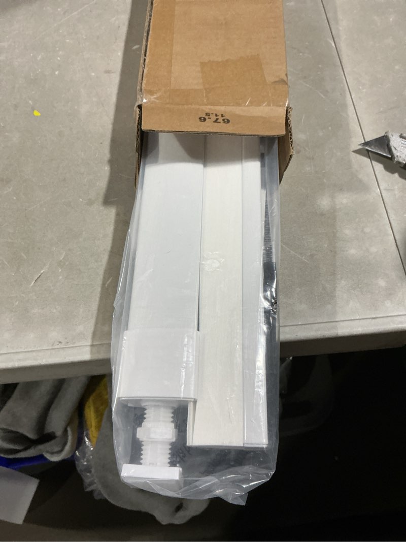 Condition photo showing Good Condition for lazblinds no tools no drill cordless cellular shades, light filtering honeycomb shades for home, thermal insulation blinds for windows, 27" w x 48" h, white light filtering-white 27" w x 48" h