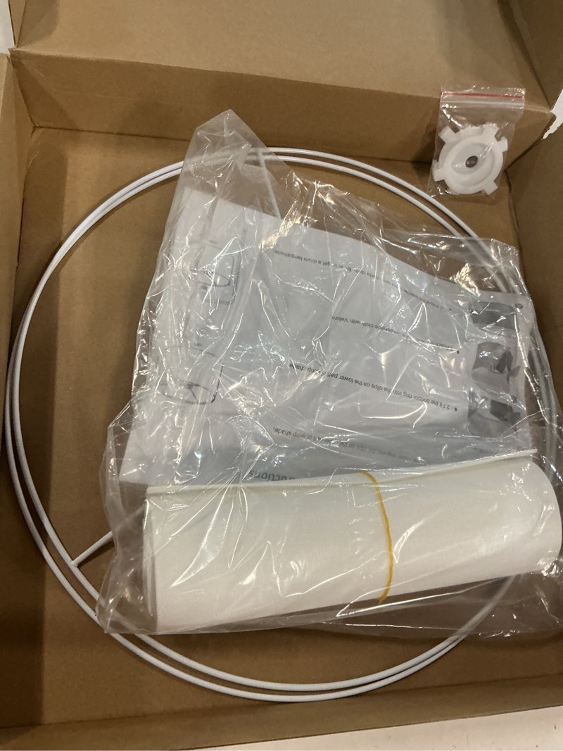 Condition photo showing Good Condition for large drum lamp shades 16\" top x 16\" bottom x 10\" high, seaside village medium lampshades white lampshades natural linen hand crafted, easy assembly required?lnclude e26-e14-11mm adapter ring 16 inch white 1 pack