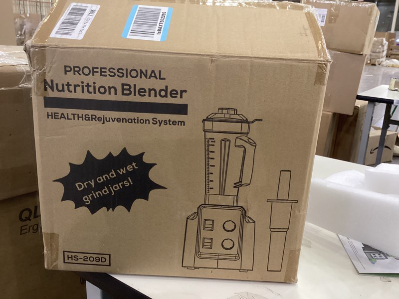 Condition photo showing As Is for Nutrition blender
