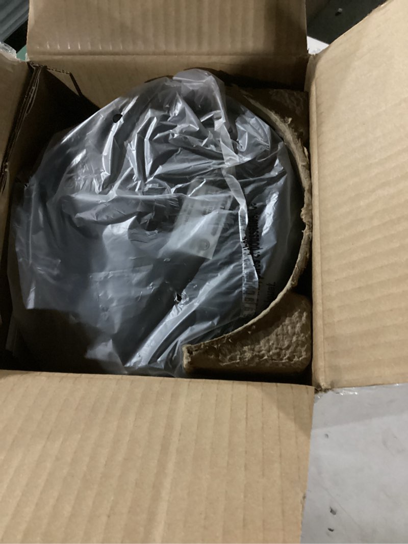 Condition photo showing New/Like New for OmniBreeze 6 Inch Black Table Fan for Bedroom, Desk Air Circulator Fan with Remote, 85° Vertical+60° Automatic Oscillating Fan, 5 Speeds, 7H Timer, LED Display