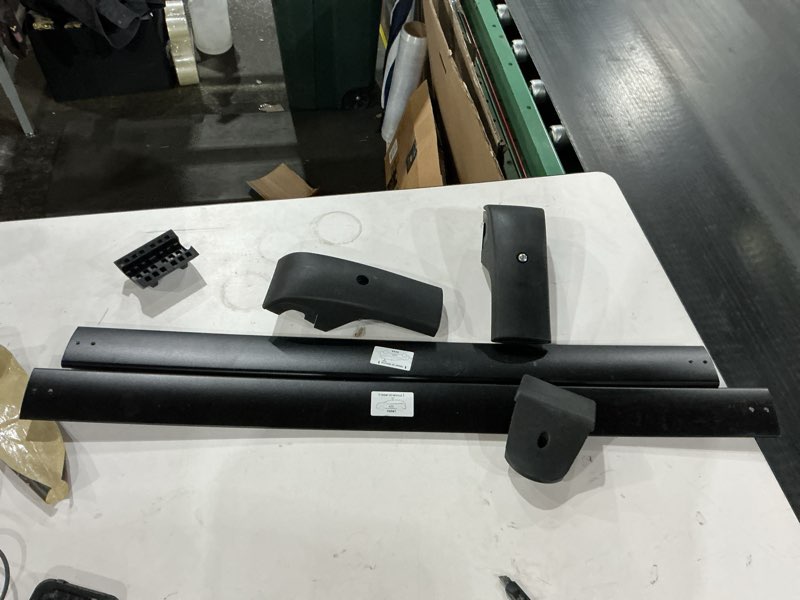 Condition photo showing As Is for KINGGERI Roof Rack Cross Bars Fit for Volkswagen Tiguan 2018 2019 2020 2021 2022 2023 2024 2025 2026 and Taos 2022-2026, Aluminum Roof Rails Crossbars Rooftop Cargo Luggage Rails Kayak Skiboard Black Compatible with Tiguan 18-26 and Taos 22-26