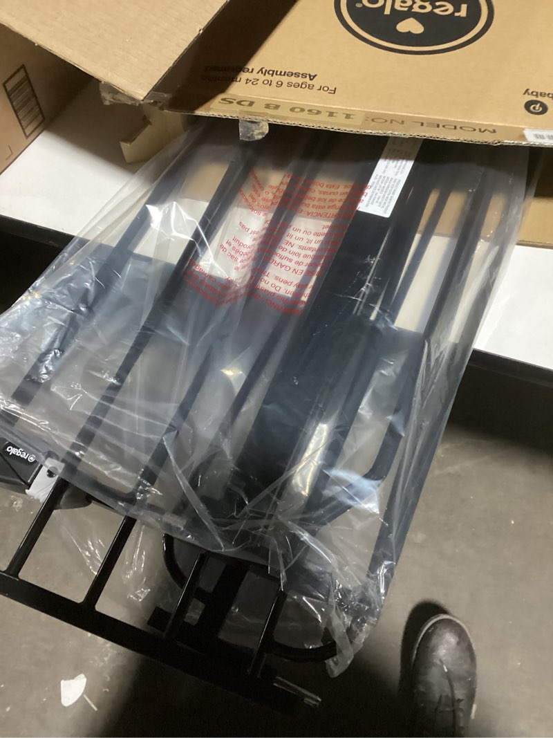 Metal wak through safety gate