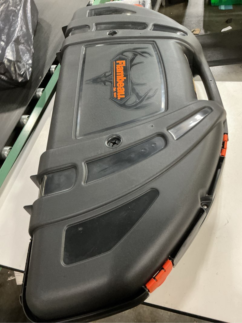 Condition photo showing Good Condition for flambeau outdoors  safe shot compound bow case  black  plastic  47.5 inches