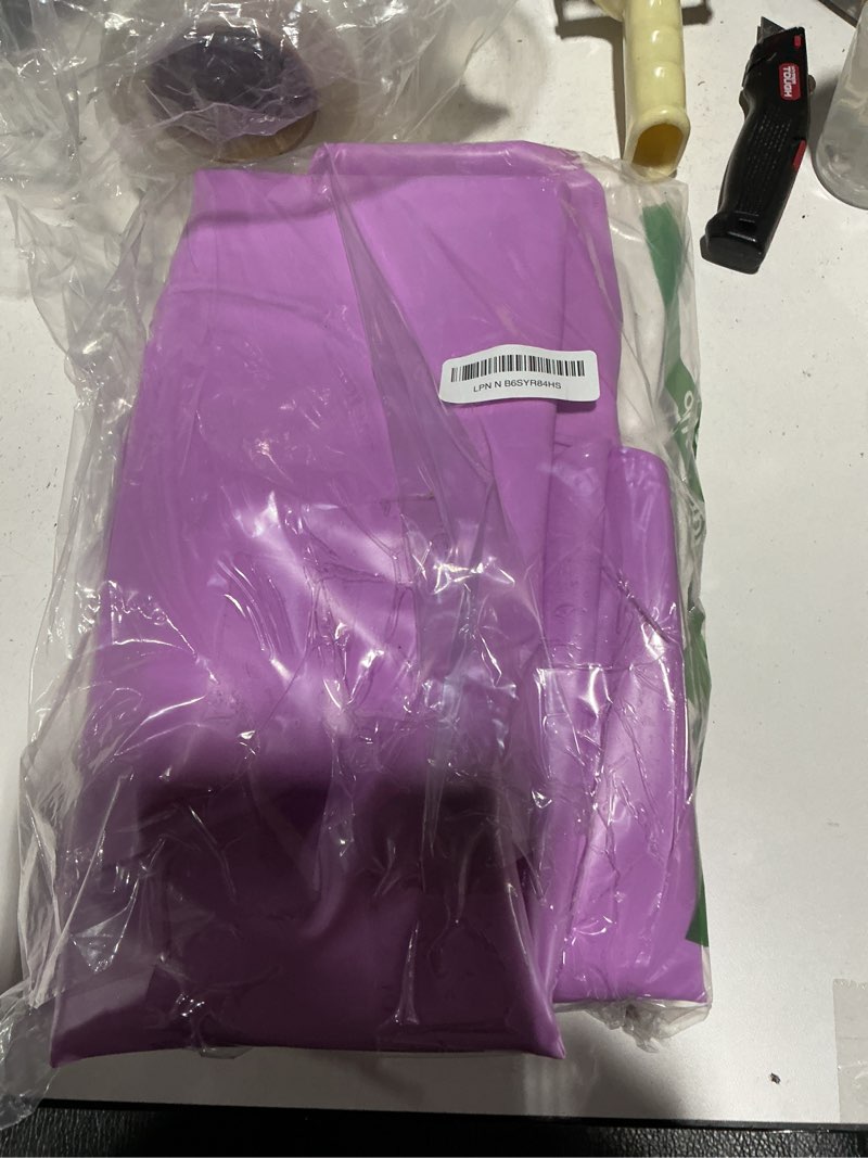 Condition photo showing Good Condition for Soulchen 2 Pack Inflatable Snow Tube 36" Snow Sled for Kids Heavy Duty Thickened Bottom Sled for Winter with Sturdy Handles Durable Winter Toys for Outdoor Sledding Tube Purple Mermaid Pattern